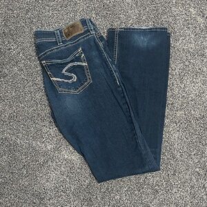 Silver Jeans Dark Indigo Denim